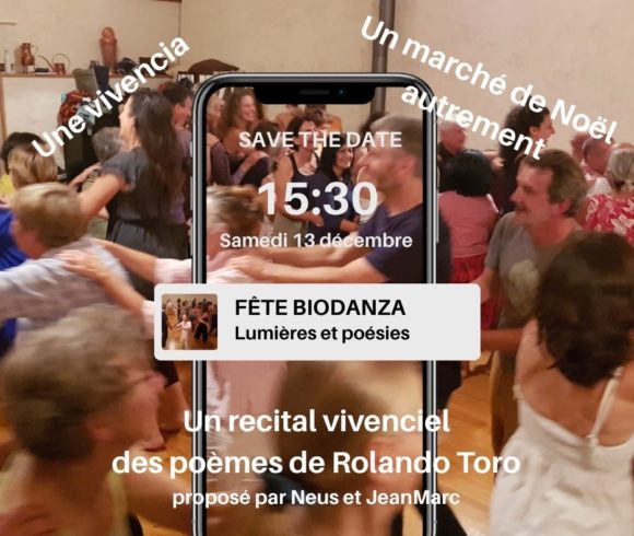 Fête de la Biodanza le 13 décembre à Genève