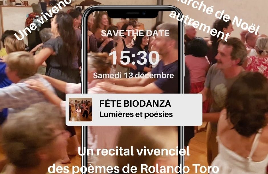 Fête de la Biodanza le 13 décembre à Genève